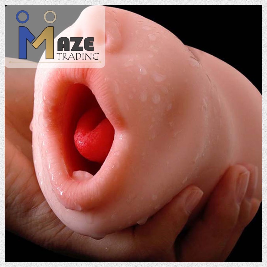 Copo Masturbador Com Dentes C/Brinquedo Sexual Oral Fleshlight Adulto Gay Para Homem Alat Sex Lelaki MC-42