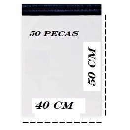 50 Envelopes 40X50 Plásticos de Segurança 50 pecas tamanhos em Oferta na Shopee