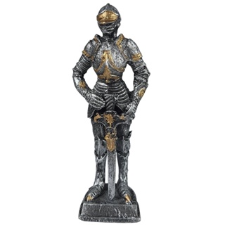 Guerreiro Medieval com Espada Boneco Colecionável Resina em Oferta na Shopee