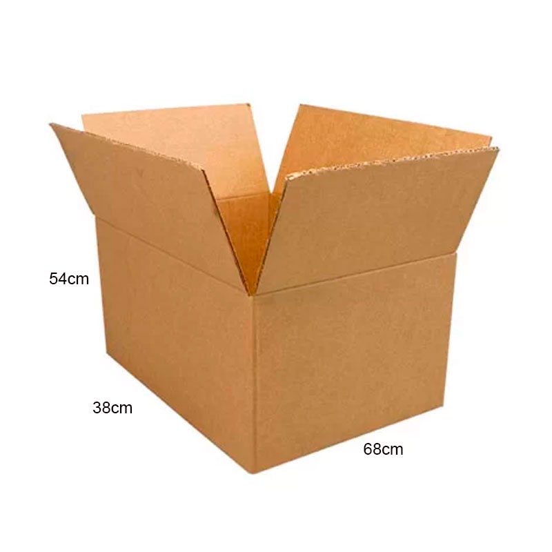 Caixa papelão transporte/mudança C68xL38xA54cm ACS - Stationery