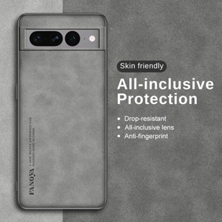 Capa De Celular De Couro Para Google Pixel 6 6A 7 Pro Lente De Câmera Protetora Total YangBuck Borracha Macia Pixel6 Pixel7
