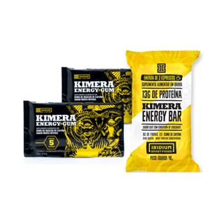 2x Kimera Gum (Unitario) + 1 Kimera Energy Bar (Unitario)