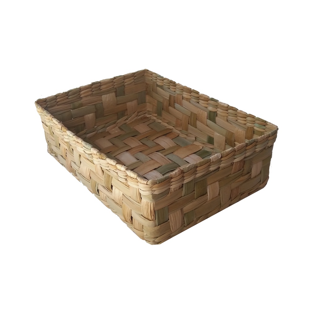 Caixa Para Sapatos Organizador Multiuso taboa natural 23x15x07