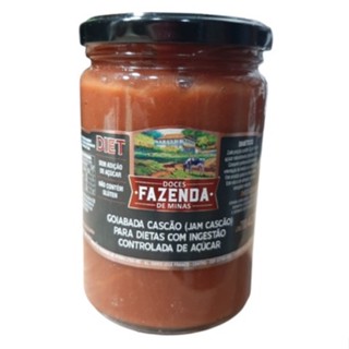 Goiabada cascão diet (Jam Cascão), doces zero açúcar 420 gramas