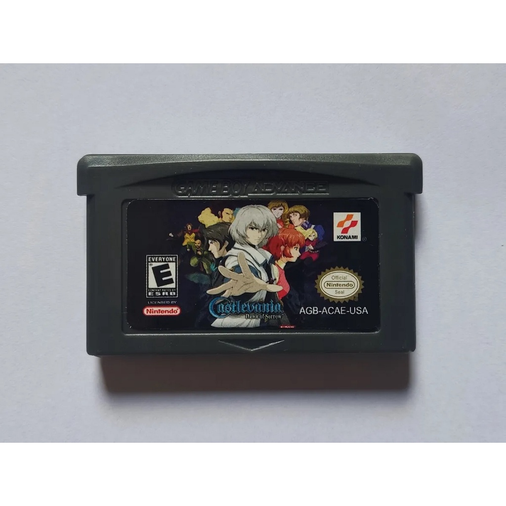 Castlevania Dawn of Symphony Alucard SOTN Hack Game Boy Advance GBA DS Lite