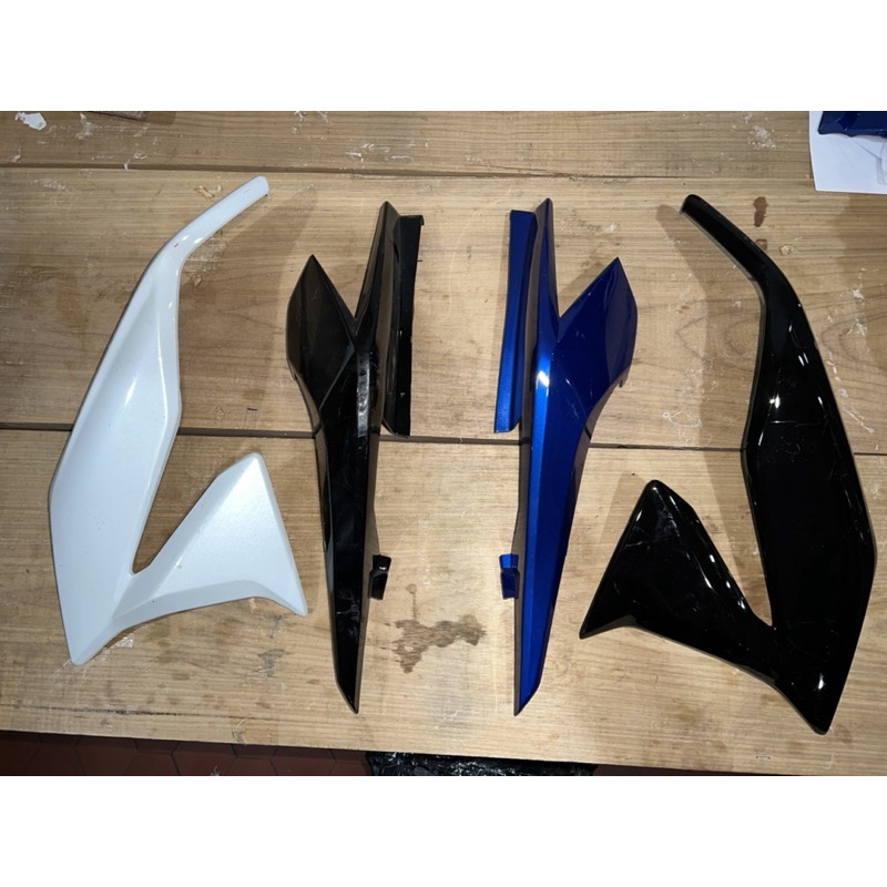 Rabeta s/ central Titan 160 2021, Abas Titan 160 2022 (Peças p/ pintura s/ opção de cor )