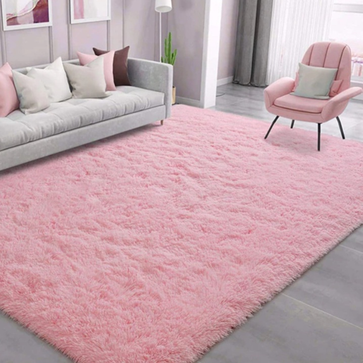 Carpete de sala grande pelo longo Tapete de pelo 40mm super grande 2,40 m tapete para sala e decoração de festa infantil menina e menino