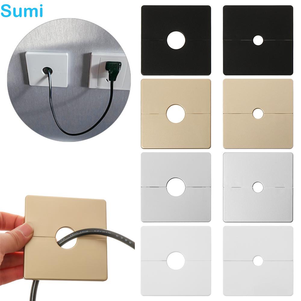 LUCKY-SUMI Reserved Hole Cover Hole Ornament Exterior Separable Snap-on Panel Hardware Decorative Wall Wire Hole Covers em Oferta na Shopee