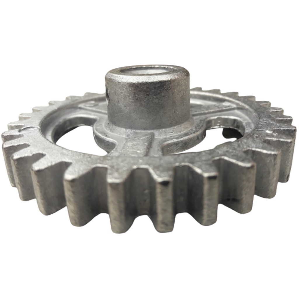 Engrenagem Alumínio 82x24mm c/30 Dentes Furo 1/2 frangueira
