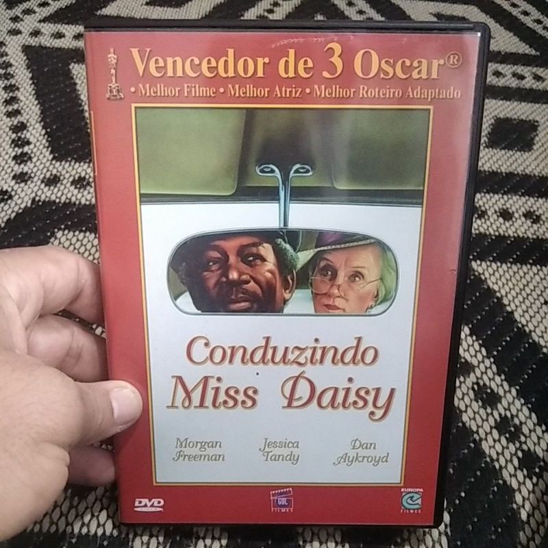 dvd conduzindo Miss Daisy - Morgan Freeman