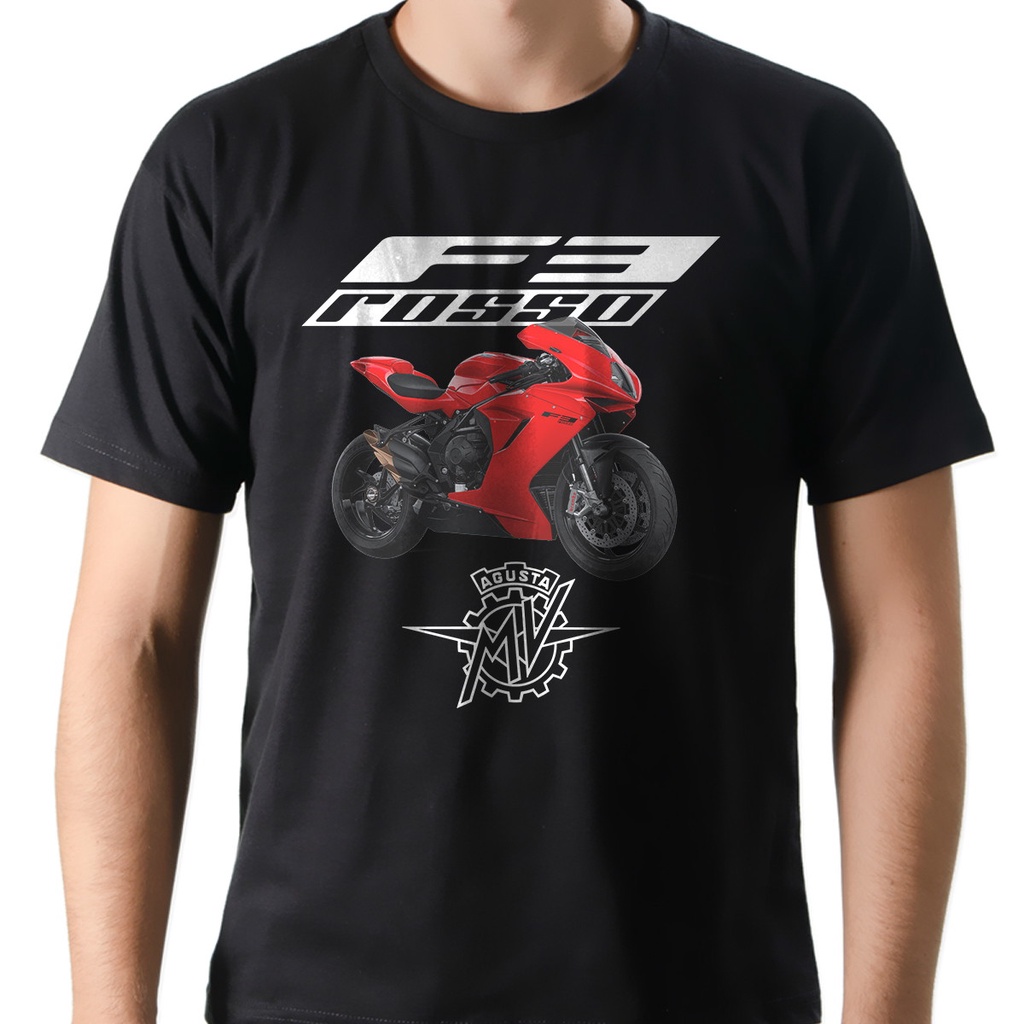 Camiseta Camisa Motociclista Moto MV Agusta F3 Algodão