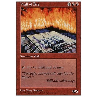 Barreira de Fogo - - Magic The Gathering