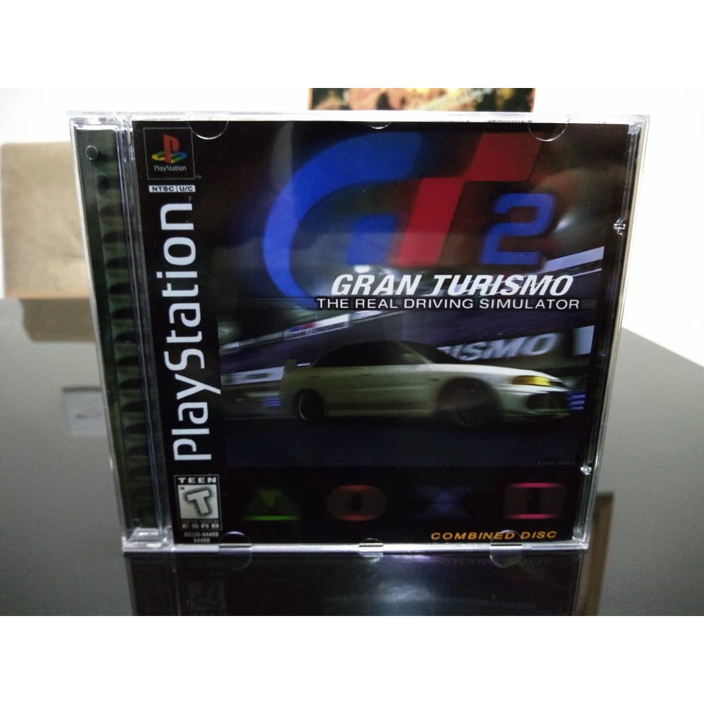 Gran Turismo II Combined Disc (Patch) PS1 - MIDIA PRETA