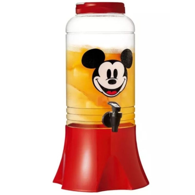 Suqueira Disney com Base 3,5 Litros com base, tampa e torneira!
