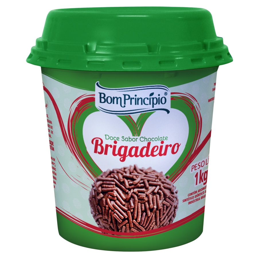 Brigadeiro Pronto 1kg - Bom Princípio | Shopee Brasil