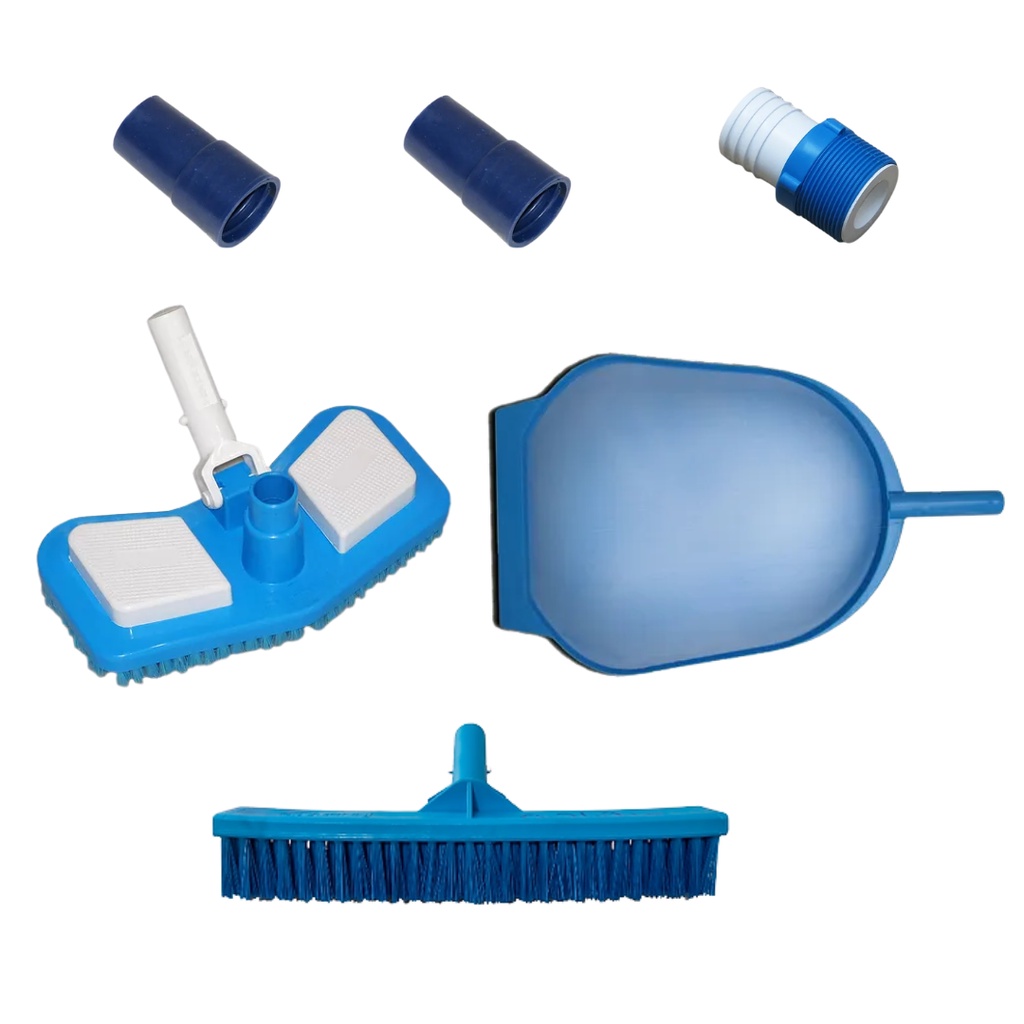 Kit Basico De Limpeza De Piscina Sem Mangueira e Sem Cabo em Oferta na Shopee