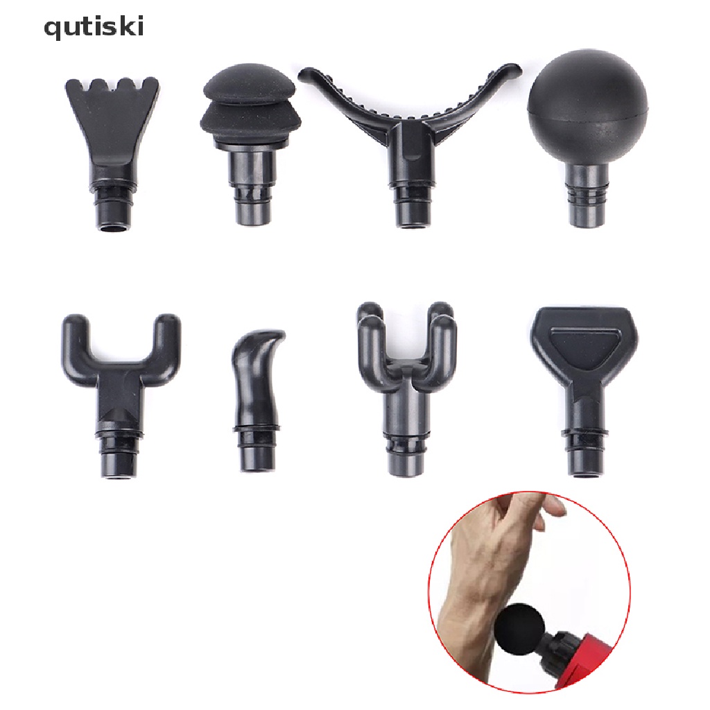 [qutiski] Pistola De Fáscia Universal Massagem Massageador De Relaxamento Corporal Substituição BR