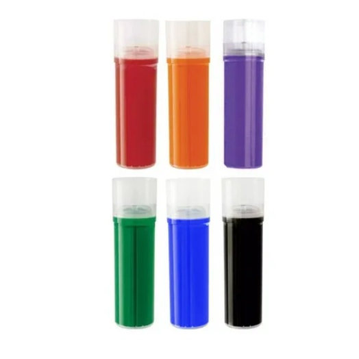 Kit 3 Refil de Tinta Para Pincel Marcador Para Quadro Branco WBM-A V-Board Master Diversas Cores Pilot