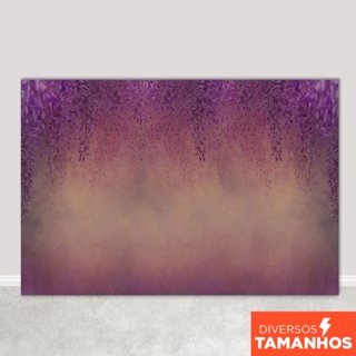 Fundo Fotográfico Floral Lilás Cenário Textura Fine Art  Painel Em Tecido Sublimado - FFT-443 em Oferta na Shopee