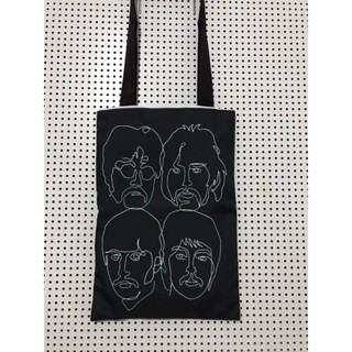 Bolsa sacola dupla face the beatles black color ecobag
