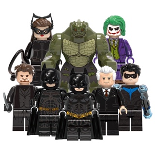 X0341 Super Heróis DC Filme Alfred Pennyworth Killer Croc Night Win De Blocos De Construção Figura Tijolos De Brinquedo em Oferta na Shopee