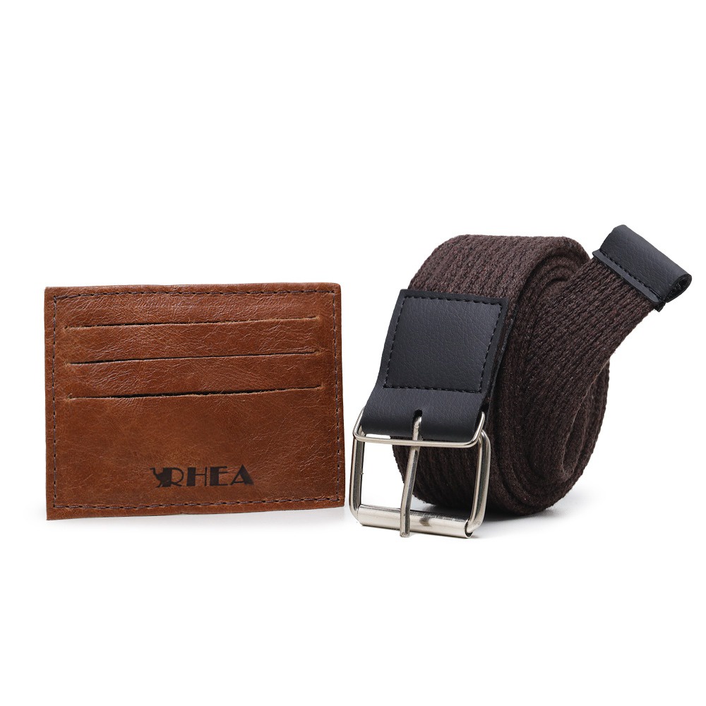 Kit de Carteira Masculina  Porta CNH e Cinto