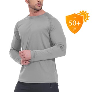 Camisas Térmica Uv+ Camiseta Segunda Pele Térmica Cinza Moda Praia