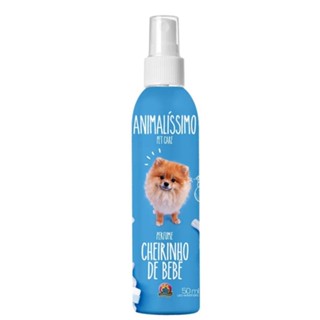 Perfume Para Cães Cheirinho de Bebê 50 ml Animalíssimo
