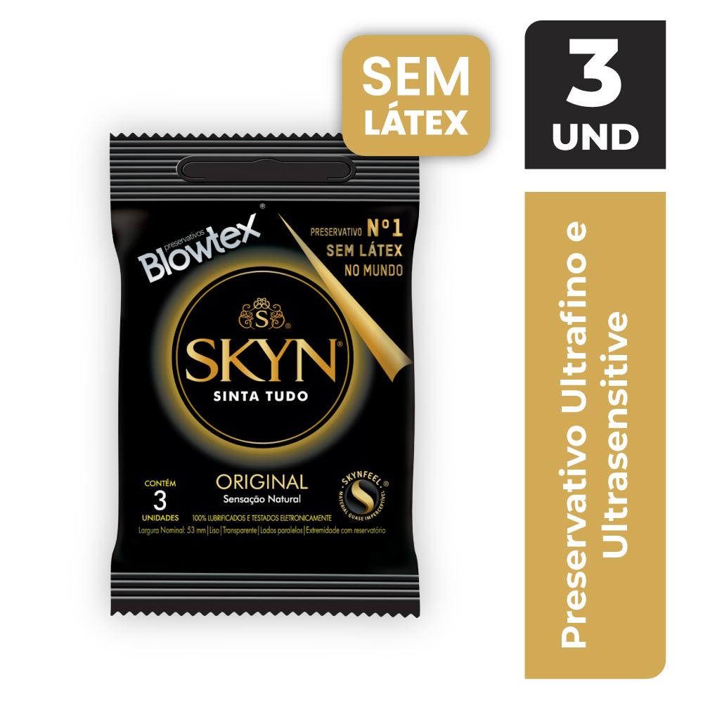 Preservativo SKYN 3 Unidades - Health