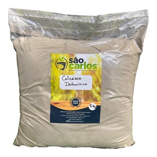 Calcário Dolomítico 5Kg - Fertilizante Corretor de Acidez de Solos Vasos Floreiras Canteiros- Marca: Diamante