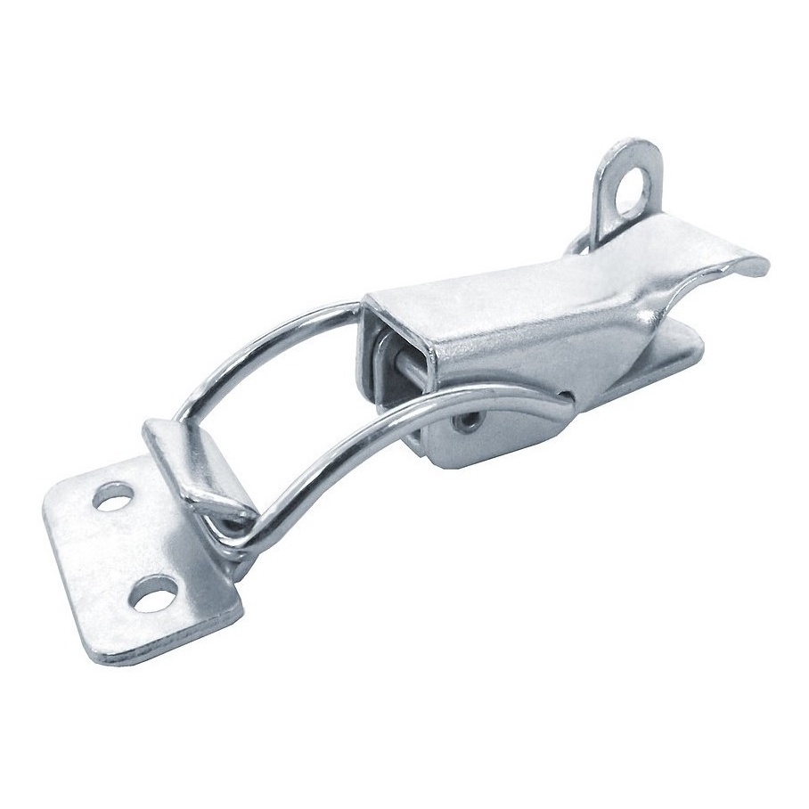 Fecho Engate Rápido De Pressão P/ Cadeado 10cm Case Baú Fb3/e2 Aço Zincado