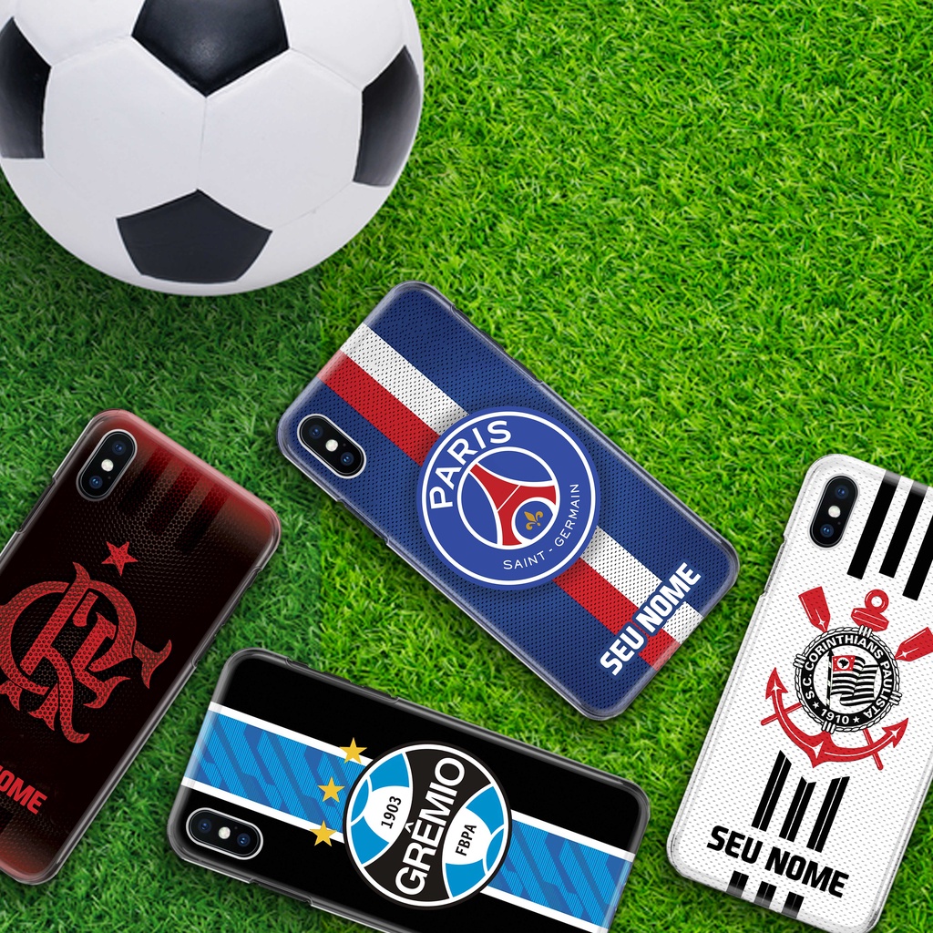 Capa Capinha - Motorola Moto Edge 30 - Futebol clubes favoritos