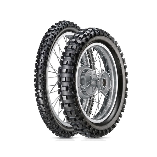 Par Pneu Vipal 80/100-21 e 120/100-18 CR400 Motocross CRF TTR KLX KTM EXC Trilha