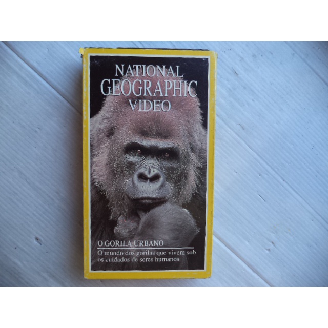 Fita Vhs National Geographic O Gorila Urbano