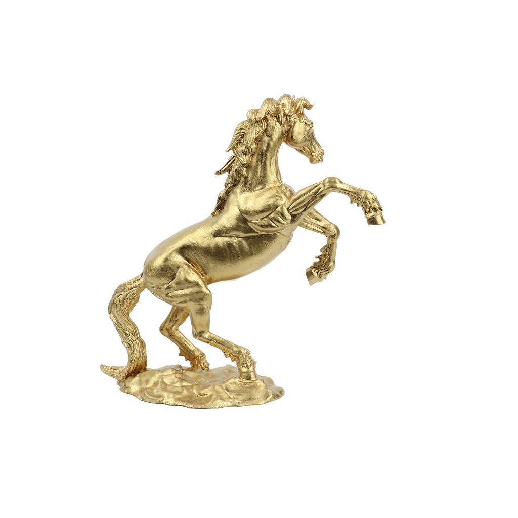 Estatueta Decorativa Cavalo De Resina Detalhada em Oferta na Shopee