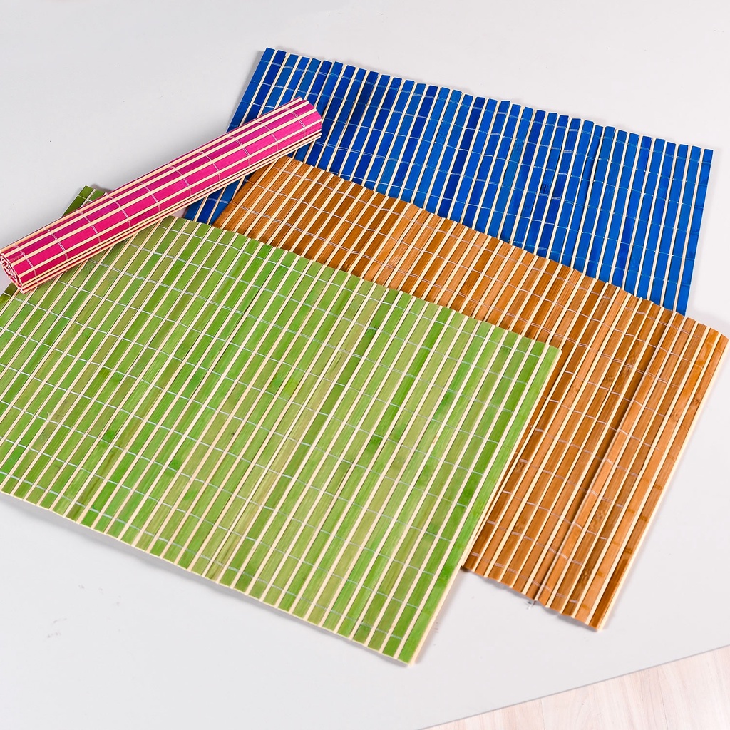 Jogo  Americano Bambu Com 4  Unidades 30x45 Mimo Style