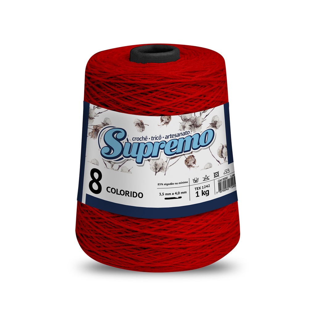 barbantes 8 fios de um kilo supremo mais vendido