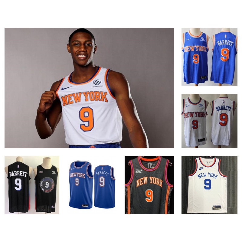 NWT Men's Fanatics NBA NY Knicks R.J. Barrett #9 Short Sleeve