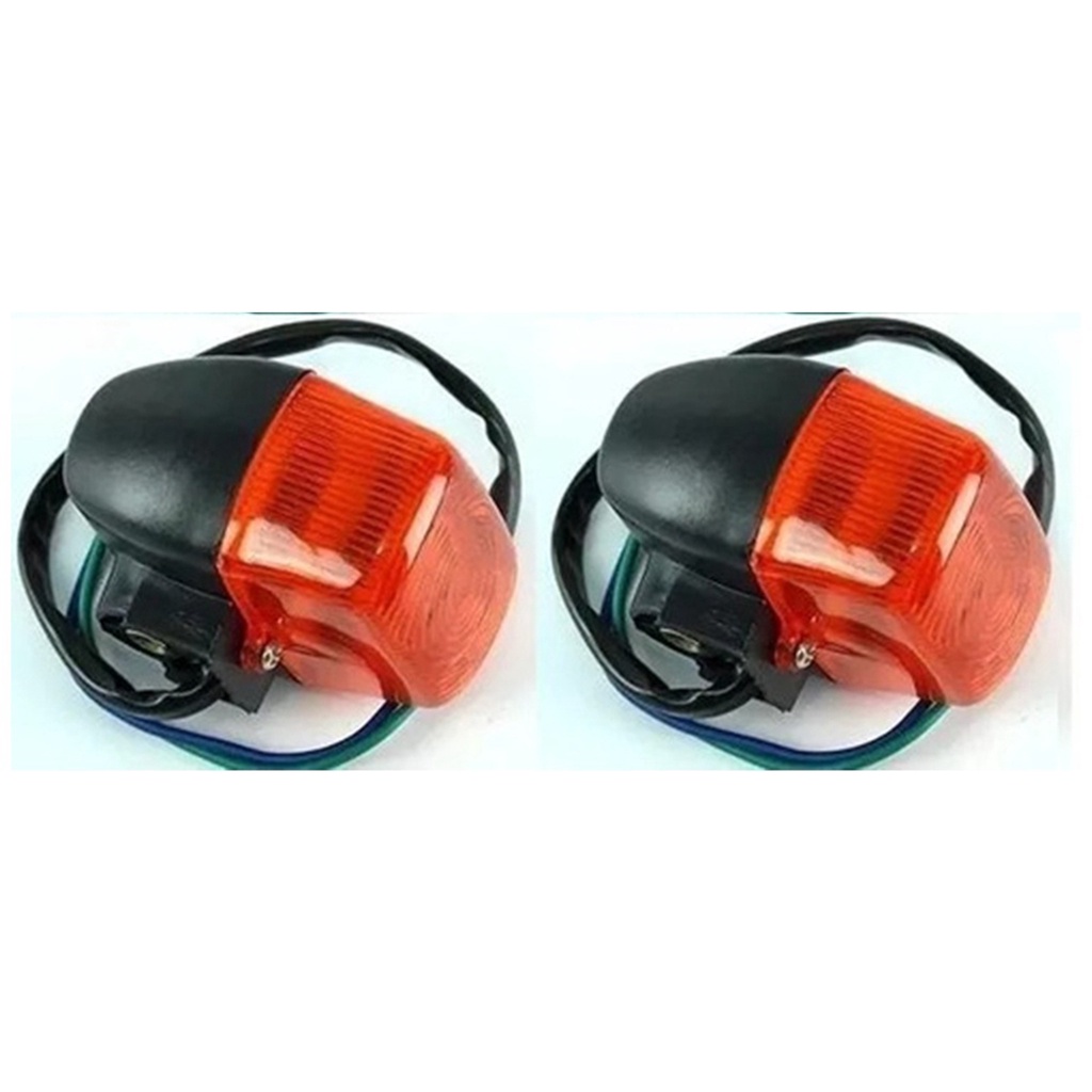 Kit 2 Pisca Seta Xr 200 Xlr 125 Bros 125 150 Pop 100 Tornado 250 — imagem 2 de 2