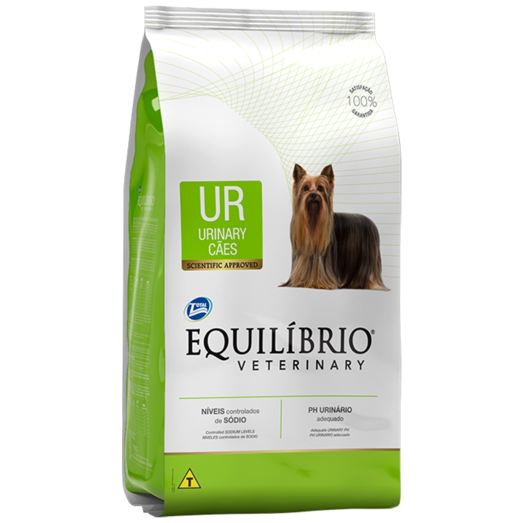 Ração Equilíbrio Veterinary Urinary Cães Adultos - 7.5kg