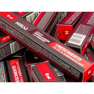 Niraj Serum Kit Com 10 unidades 8ml - Vermelho em Oferta na Shopee