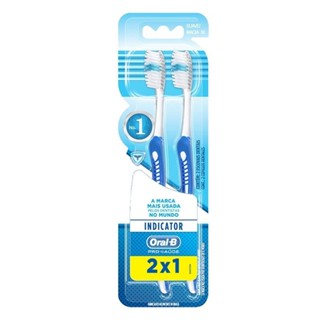 Escova Dental Oral B Indicator Plus 30 Leve 2 Pague 1