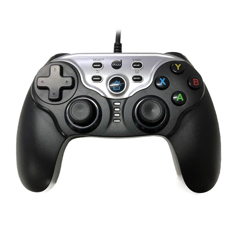 Controle Gamer Cyborg Dual Shock Dazz | Shopee Brasil