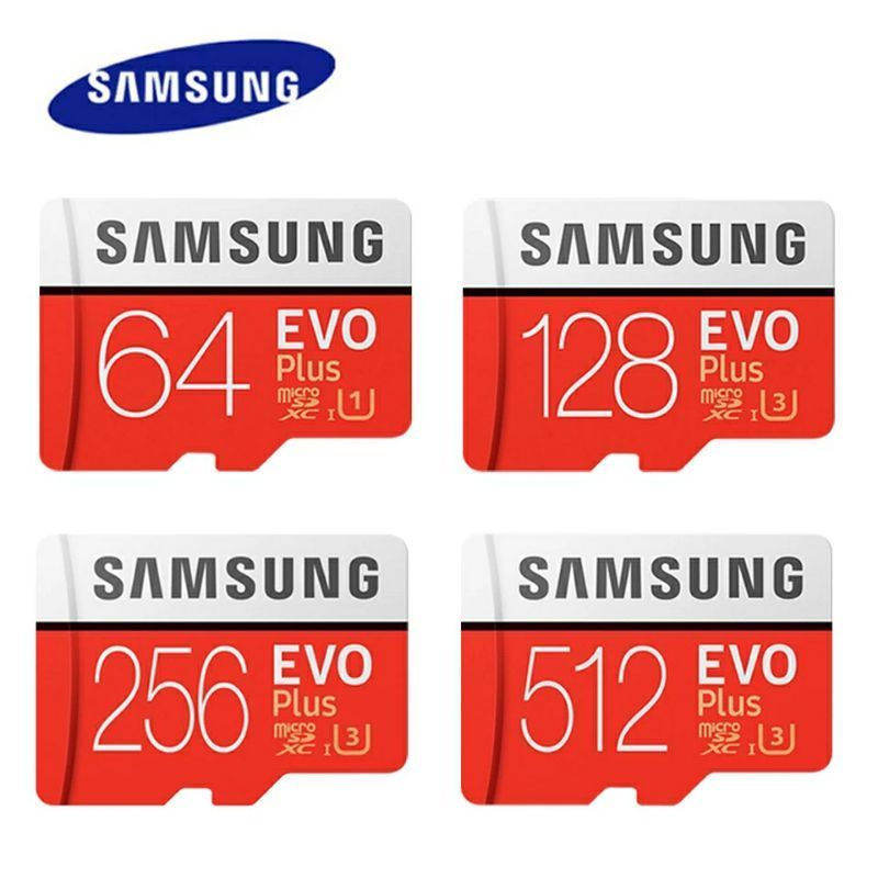 Cartão de Memória Samsung Evo plus red 128gb 256gb 512gb 1024gb