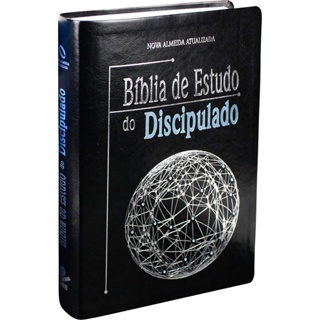 Bíblia de Estudo do Discipulado | NAA | Letra Normal | Preta em Oferta na Shopee