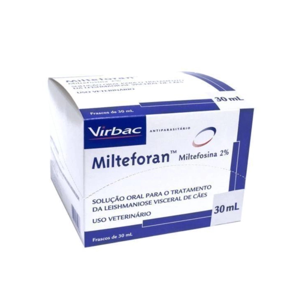 Milteforan Tratamento Leishmaniose Virbac 30ml Miltefosina em Oferta na Shopee