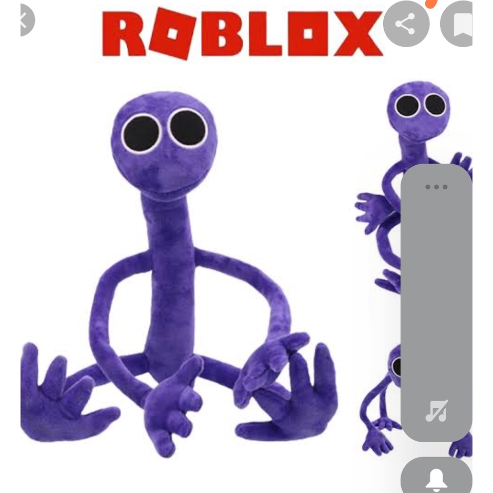 Pelúcia Rainbow Friends Roblox Boneco Monstro Roxo Purple | Shopee Brasil