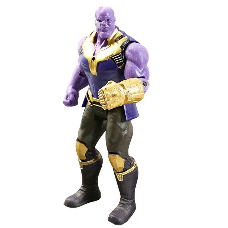 Boneco Thanos Vingadores Avengers Marvel Boneco Brinquedos 18 cm