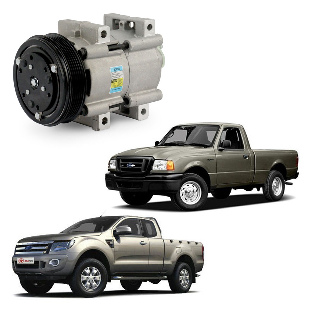 Compressor Ar Condicionado Ford Ranger 3.0 4.0 2.5 2.8 2.3 Delphi Novo 2001 A 2012 Original