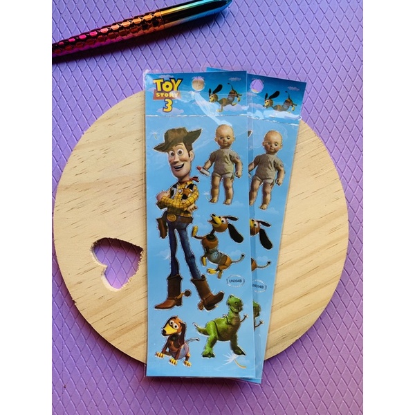 kit de Cartelas de adesivos Toy Story sticker / cartela de adesivos / figurinha infantil escola